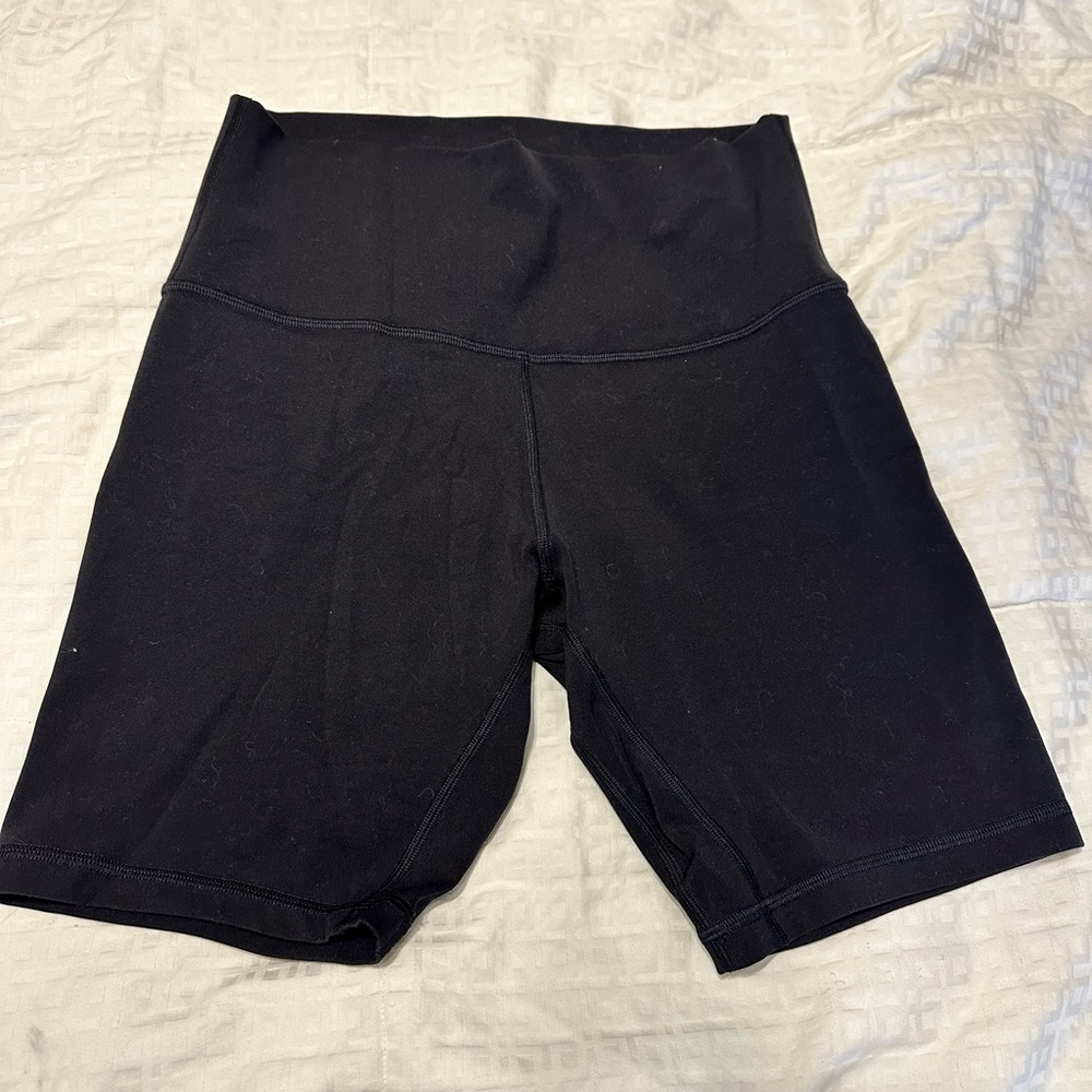 lululemon athletica Black Bike Shorts